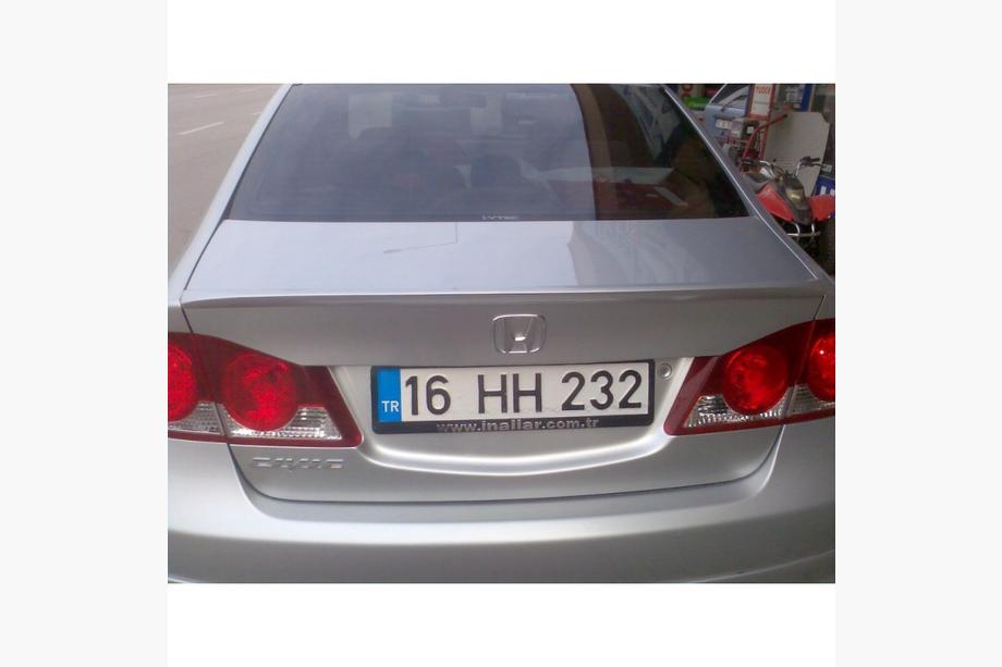 Honda Civic Sedan VIII 2006–2011 Inche spoilers (krāsošanai) Image
