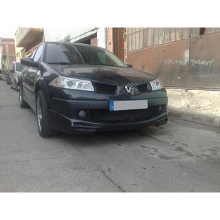 Priekšējā bufera lūpas uzlika 2006-2009 (krāsošanai) Renault Megane II 2004–2009 foto 1