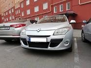 Renault Megane III 2009–2016 Bampera uzlikas (2008-2012, 2 gab., krāsošanai) foto 5