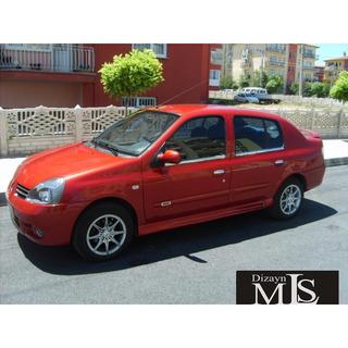 Sānu sliekšņi Ferrari tipa (krāsošanai) Renault Symbol 1999–2008 foto 3