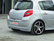 Renault Clio III 2005–2012 Aizmugurējā bufera uzlika V1 (krāsošanai) foto 2