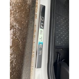 OmsaLine sliekšņu uzlikas (4 gab., nerūsējošais tērauds) Dacia Duster 2008–2018 foto 2