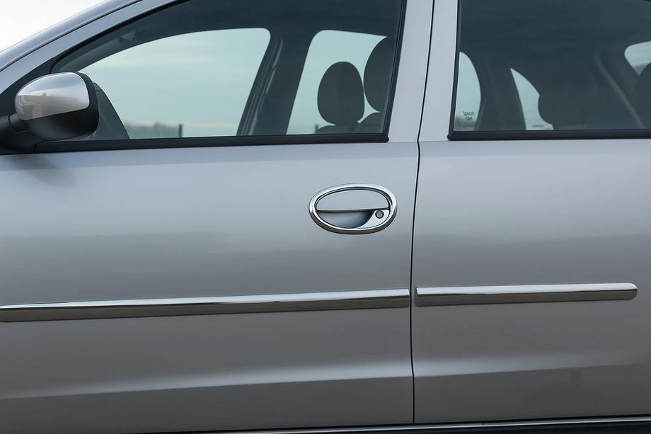 Opel Corsa C 2000–2006 Hromēti durvju rokturu apdares rāmīši (4 gab., nerūs. tērauds) Image