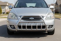 Kia Carens 1999–2012 Priekšējais bullbar WT003 (nerūsējošais tērauds) foto 1