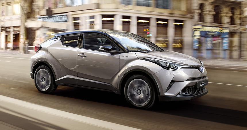 Kompakts pilsētas krosovers Toyota C-HR