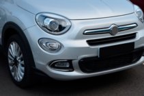 Fiat 500X 2014–2024 Miglas lukturu uzlikas (nerūsējošais tērauds) foto 3