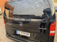 Mercedes Vito/V klase W447 2014– Aizmugurējā stikla apmale (mazais stikls) nerūsējošais tērauds Carmos - turku teras foto 4