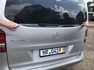 Mercedes Vito/V klase W447 2014– Aizmugurējā stikla apmale (mazais stikls) nerūsējošais tērauds Carmos - turku teras foto 5