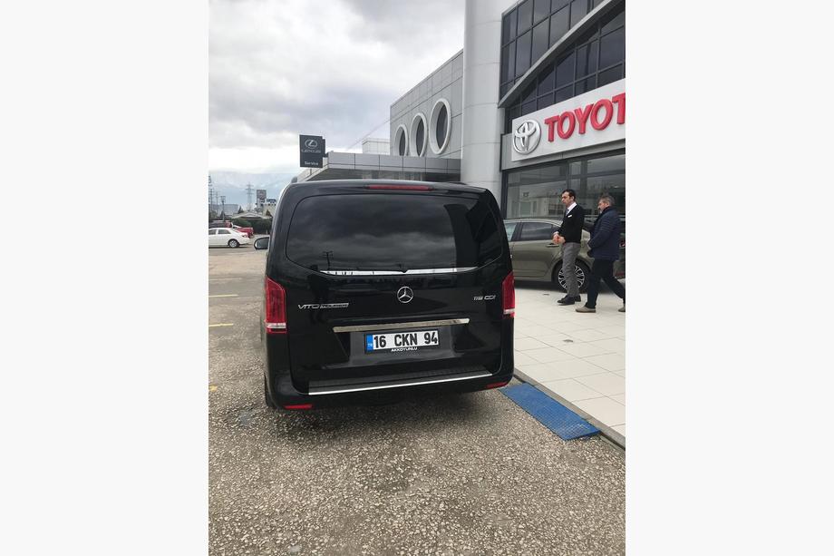 Mercedes Vito/V klase W447 2014– Aizmugurējā stikla apmale (mazais stikls) nerūsējošais tērauds OmsaLine – itāļu nerūsējošais tērauds Foto 7