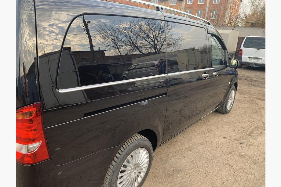 Mercedes Vito/V klase W447 2014– Apakšējās logu līstes visā garumā (8 gab., nerūsējošais tērauds) Carmos, L1, 1 sānu bīdāmās durvis Foto 3