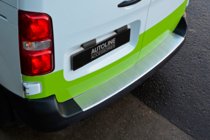 Citroen SpaceTourer 2016– OmsaLine aizmugurējā bampera uzlika (nerūsējošais tērauds) foto 10