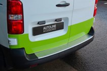 Citroen Jumpy/Dispatch 2017– OmsaLine aizmugurējā bampera uzlika (nerūsējošais tērauds) foto 10