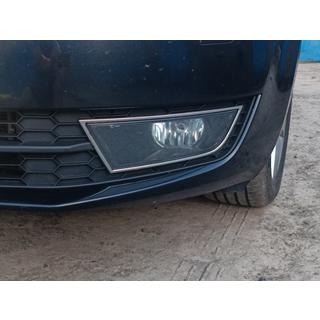 Hroma uzlikas miglas lukturiem (2 gab.) Skoda Octavia III A7 2013–2019 foto 4