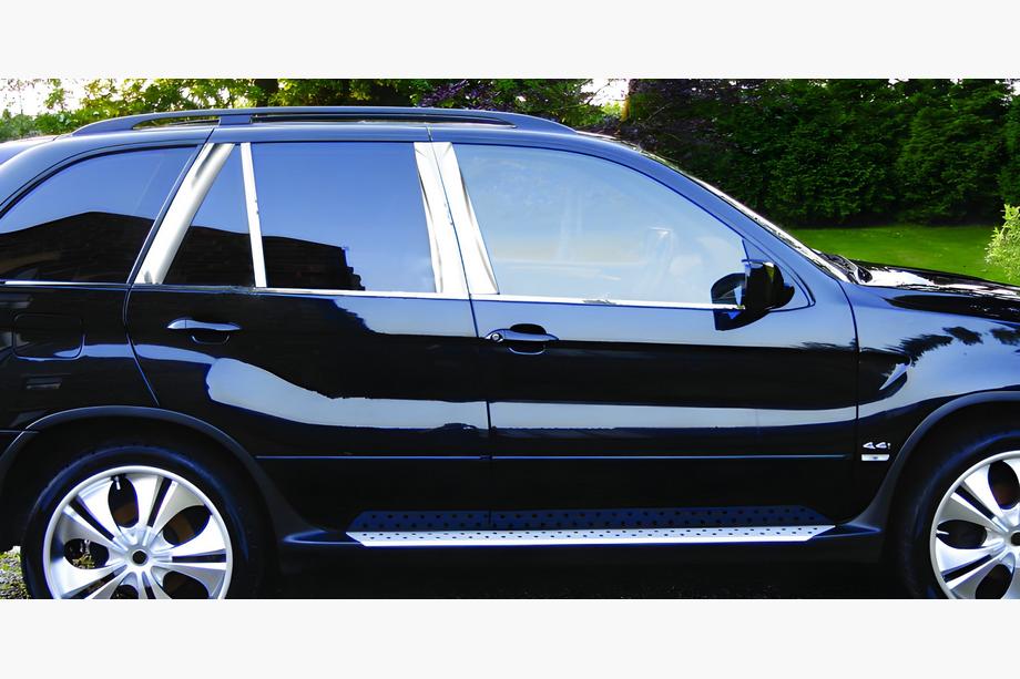 BMW X5 F15 2013–2018 Durvju statņu uzlikas (nerūsējošais tērauds) Image