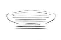 BMW X1 E84 2009–2015 Pilns logu apdares komplekts (nerūsējošais tērauds) 12 gab. foto 2