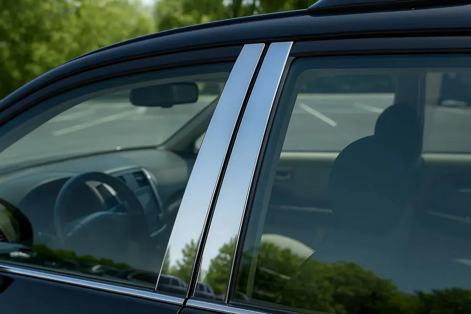 BMW X3 E83 2003–2010 Durvju statņu uzlikas (nerūsējošais tērauds) Image