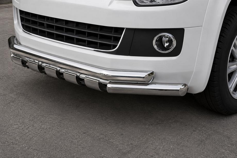 Volkswagen T5 Caravelle 2004–2010 Priekšējais aizsargstienis ST015 (nerūsējošais tērauds) Image
