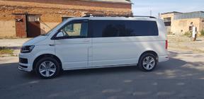 Volkswagen T6 2015–2024 Priekšējais ķengurtaisnis ST008 (nerūsējošais tērauds) 60 mm foto 2