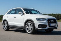 Audi Q3 2011–2019 Sānu sliekšņi Tayga Black (2 gab., alumīnijs) foto 1
