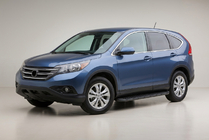 Honda CRV 2012–2016 Sānu sliekšņi Tayga Black (2 gab., alumīnijs) foto 1