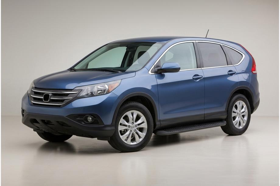 Honda CRV 2012–2016 Sānu sliekšņi Tayga Black (2 gab., alumīnijs) Image