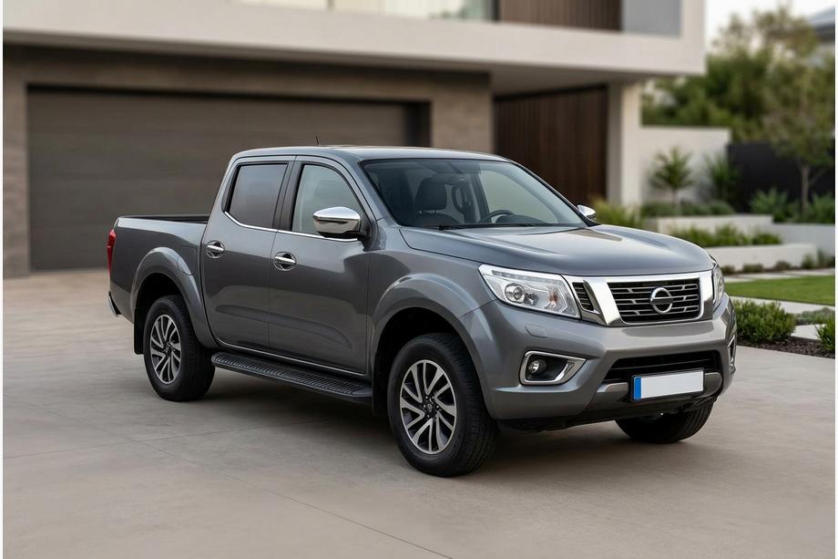Nissan Navara/NP300 2016– Sānu sliekšņi Tayga Black (2 gab., alumīnijs) Image