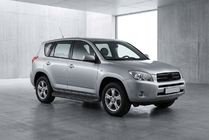 Toyota Rav 4 2006–2013 Sānu sliekšņi Tayga Black (2 gab., alumīnijs) foto 1