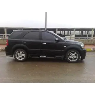 Meliset sānu sliekšņi (2 gab., krāsošanai) Kia Sorento I BL 2002–2009 foto 1