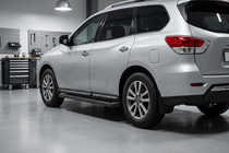 Nissan Pathfinder R52 2012–2021 Sānu pakāpieni Allmond Black (2 gab., alumīnijs) foto 1