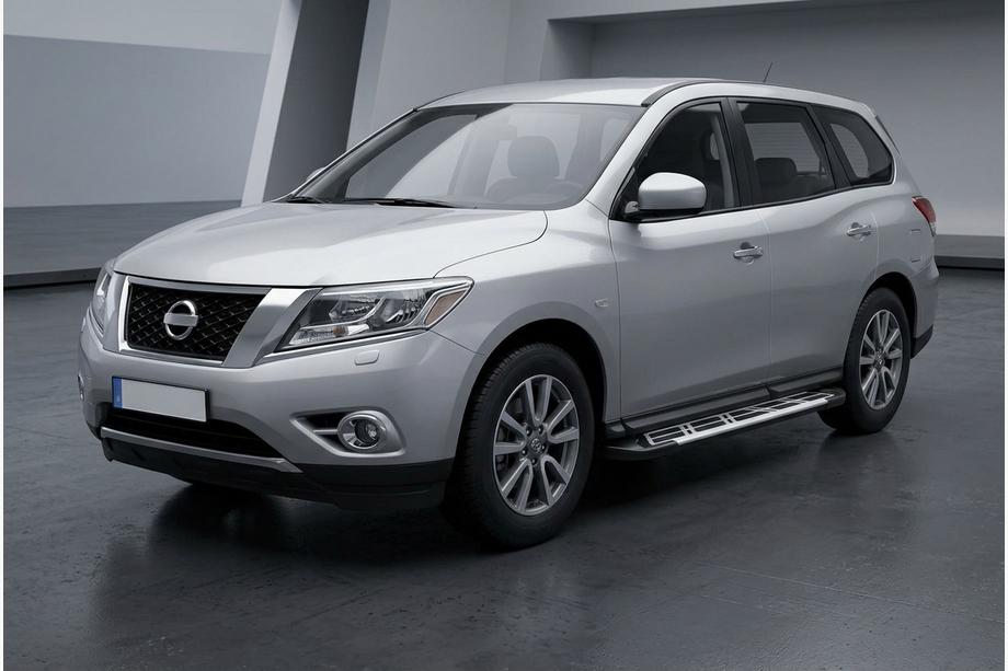 Nissan Pathfinder R52 2012–2021 Sānu sliekšņi Sunrise (2 gab., alumīnijs) Image