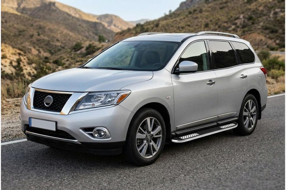 Nissan Pathfinder R52 2012–2021 Sānu pakāpieni Tayga V2 (2 gab., alumīnijs) Image