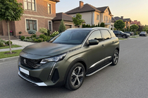Peugeot 3008 2016–2023 Sānu sliekšņi Tayga Grey (2 gab., alumīnijs) foto 1