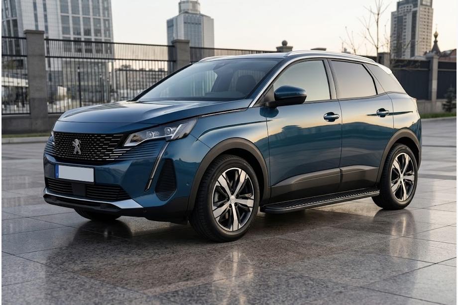 Peugeot 3008 2016–2023 Sānu pakāpieni Tayga Black (2 gab., alumīnijs) Image