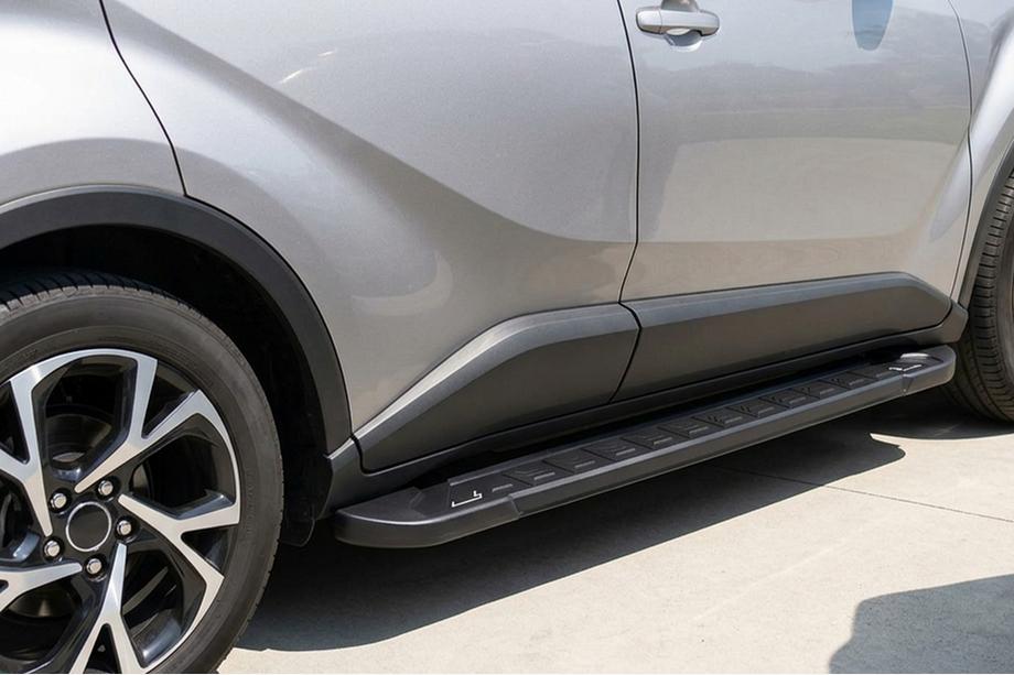 Toyota C-HR 2016–2023 Sānu sliekšņi RedLine Black (2 gab., alumīnijs) Image