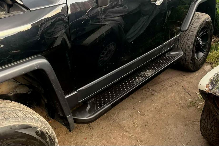 Toyota FJ Cruiser 2006–2022 Sānu pakāpieni Allmond Black (2 gab., alumīnijs) Image