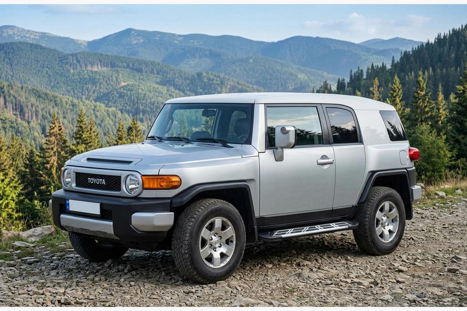 Toyota FJ Cruiser 2006–2022 Sānu pakāpieni Sunrise (2 gab., alumīnijs) Foto 1