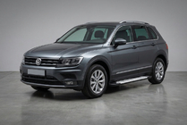 Volkswagen Tiguan 2016–2023 Sānu pakāpieni Allmond Grey (2 gab., alumīnijs) foto 1