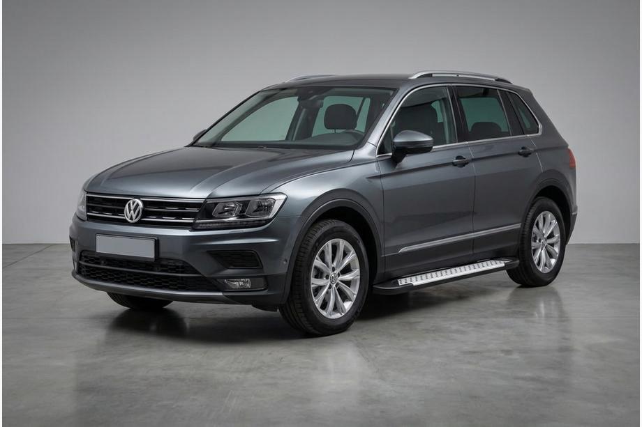 Volkswagen Tiguan 2016–2023 Sānu pakāpieni Allmond Grey (2 gab., alumīnijs) Image