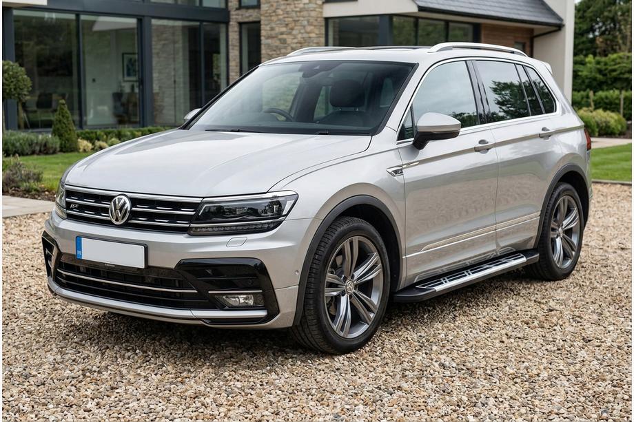 Volkswagen Tiguan 2016–2023 Sānu sliekšņi Sunrise (2 gab., alumīnijs) Image