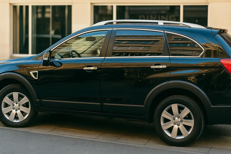 Chevrolet Captiva 2006–2019 Logu augšējās apdares līstes (6 gab., nerūsējošais tērauds) Image