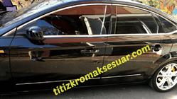 Ford Mondeo 2014–2022 Pilna logu apmale (12 gab., nerūsējošais tērauds) foto 2