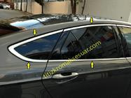 Ford Mondeo 2014–2022 Pilna logu apmale (12 gab., nerūsējošais tērauds) foto 3