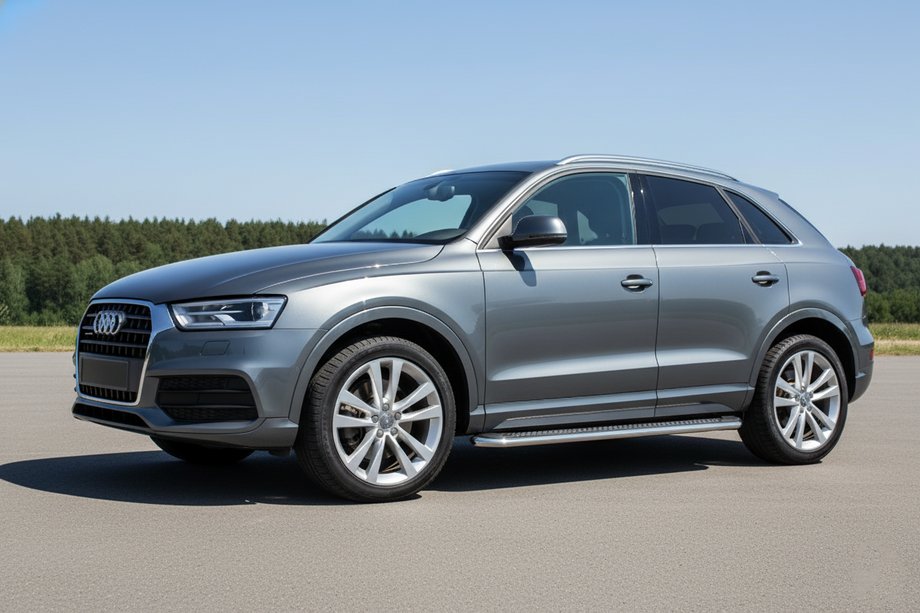 Audi Q3 2011–2019 Sānu pakāpieni Maydos V2 (2 gab., alumīnijs/nerūsējošais tērauds) Image