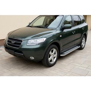 Sānu pakāpieni Maydos V2 (2 gab., alumīnijs/nerūsējošais tērauds) Hyundai Santa Fe 2 2006–2012 foto 1