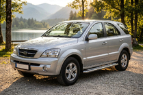 Kia Sorento I BL 2002–2009 Sānu pakāpieni Maydos V2 (2 gab., alumīnijs/nerūsējošais tērauds) foto 1