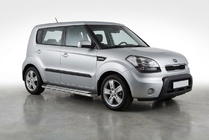 Kia Soul I 2008–2013 Sānu pakāpieni Maydos V2 (2 gab., alumīnijs/nerūsējošais tērauds) foto 1