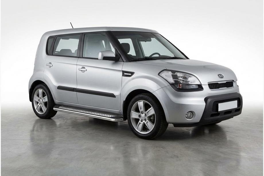 Kia Soul I 2008–2013 Sānu pakāpieni Maydos V2 (2 gab., alumīnijs/nerūsējošais tērauds) Image