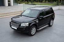 Land Rover Freelander II 2006–2014 Sānu pakāpieni Maydos V2 (2 gab., alumīnijs/nerūsējošais tērauds) foto 1