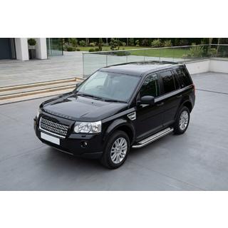 Sānu pakāpieni Maydos V2 (2 gab., alumīnijs/nerūsējošais tērauds) Land Rover Freelander II 2006–2014 foto 1