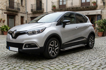 Renault Captur 2013–2019 Sānu pakāpieni Maydos V2 (2 gab., alumīnijs/nerūsējošais tērauds) foto 1
